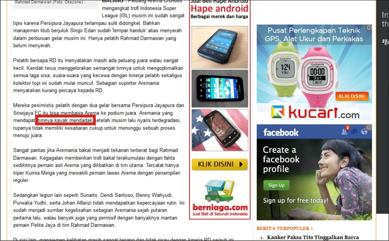 Kesalahan-Kesalahan &quot;FATAL&quot; Di Surat Kabar Elektronik Terkenal Ini... Cekitot