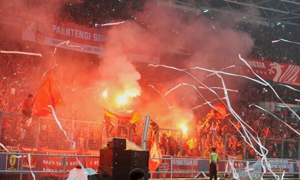 Foto-foto kedatangan Liverpool ke Indonesia 