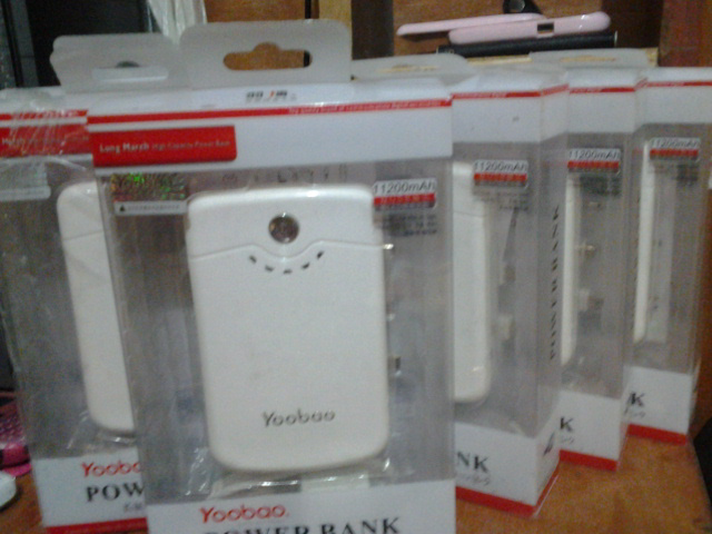 jual powerbank yaobao sisa stok 11200mah new 100ribuan apa adanya - surabaya