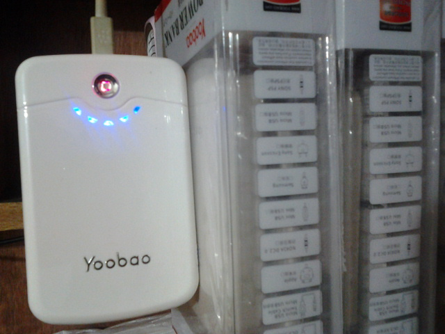 jual powerbank yaobao sisa stok 11200mah new 100ribuan apa adanya - surabaya