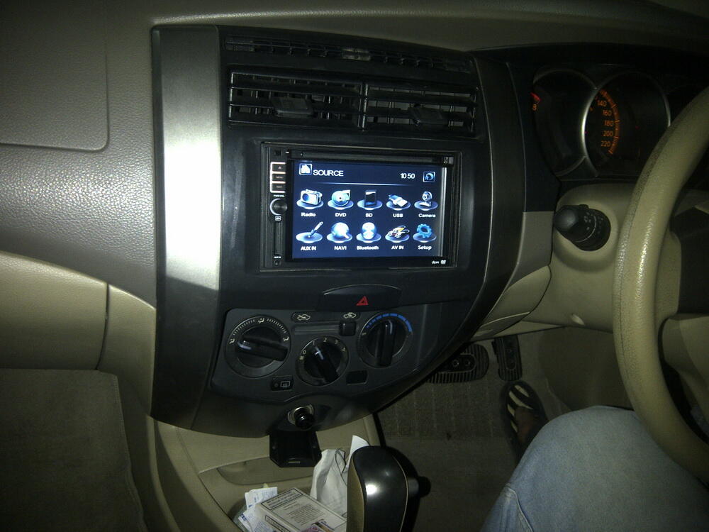 Paket audio sangat murah,Doubledine Original Daihatsu dan Active Subwoofer