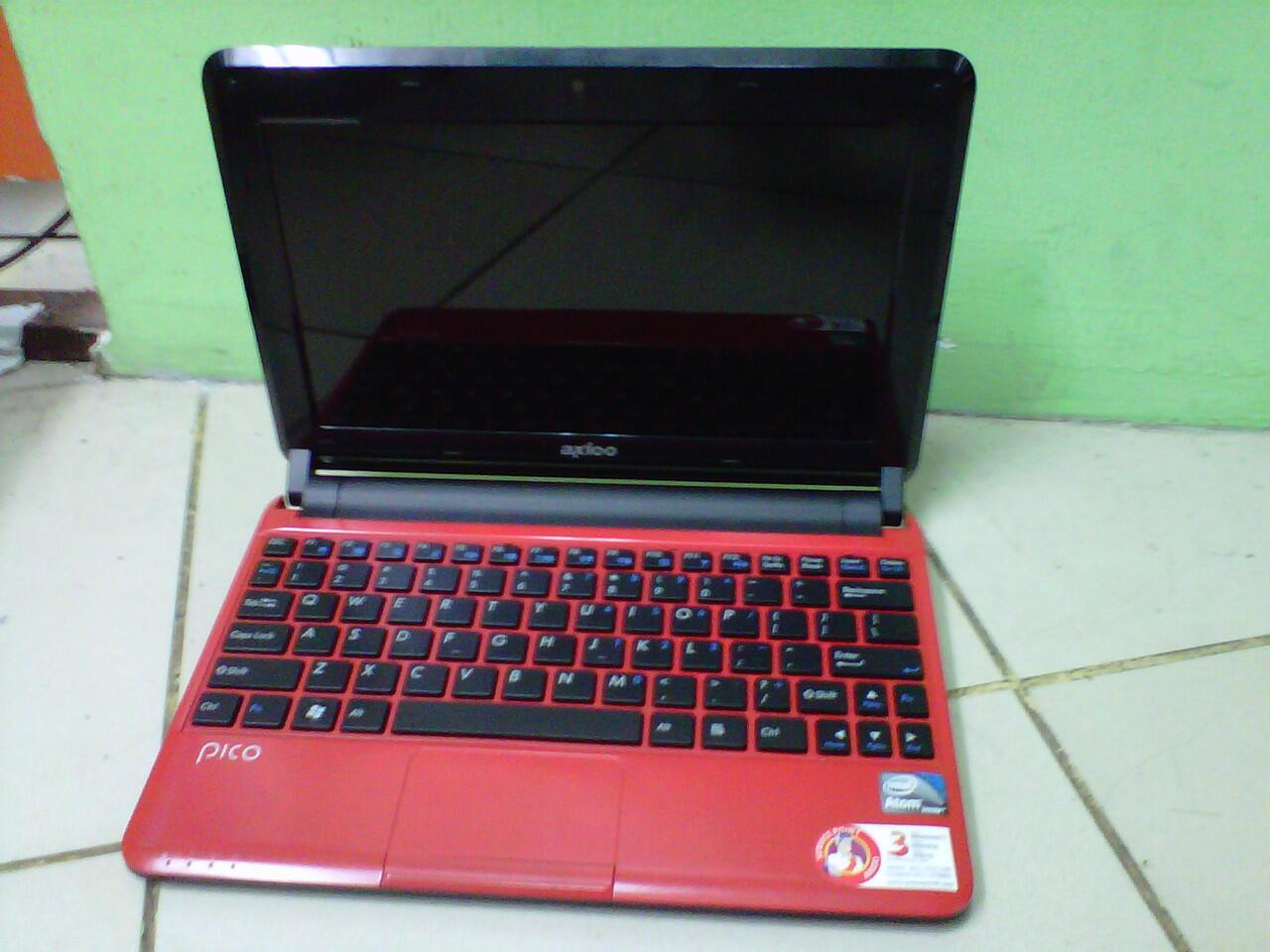 axioo pico cjm atom n2600 ram 2gb hdd 320gb cuma 1 jutaan gan