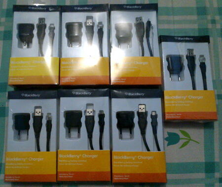JUAL BORONGAN CHARGER BB NEW (7 PCS) MODEL TORCH