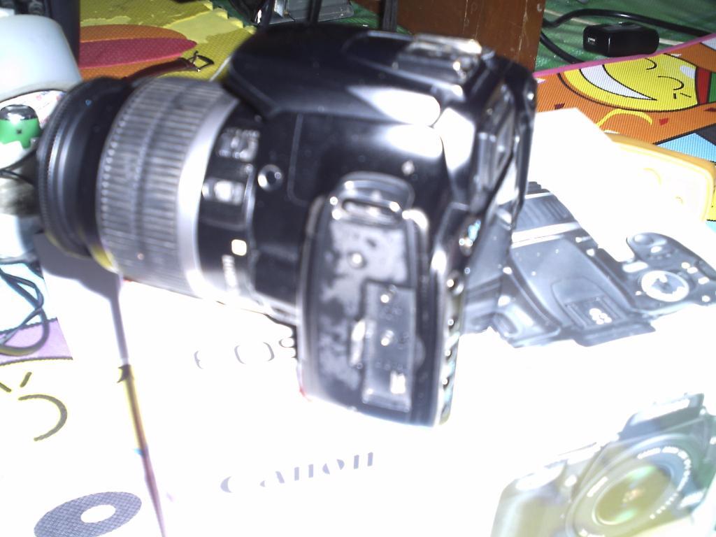 DSLR canon 400D + Kit + Tele + Tas Eiger SOLO SALATIGA