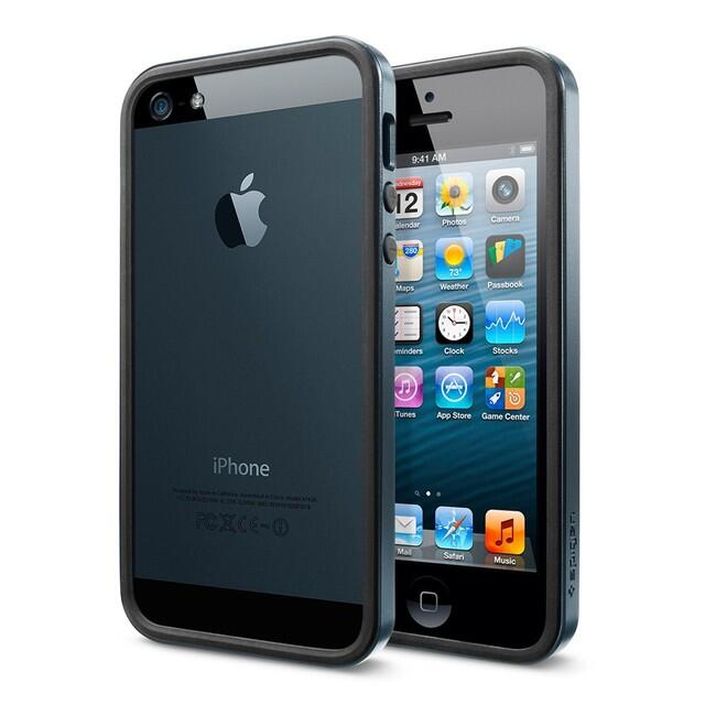Spigen SGP Neo Hybrid EX Slim Soul Black & Aluminium Home Button for iPhone & iPad