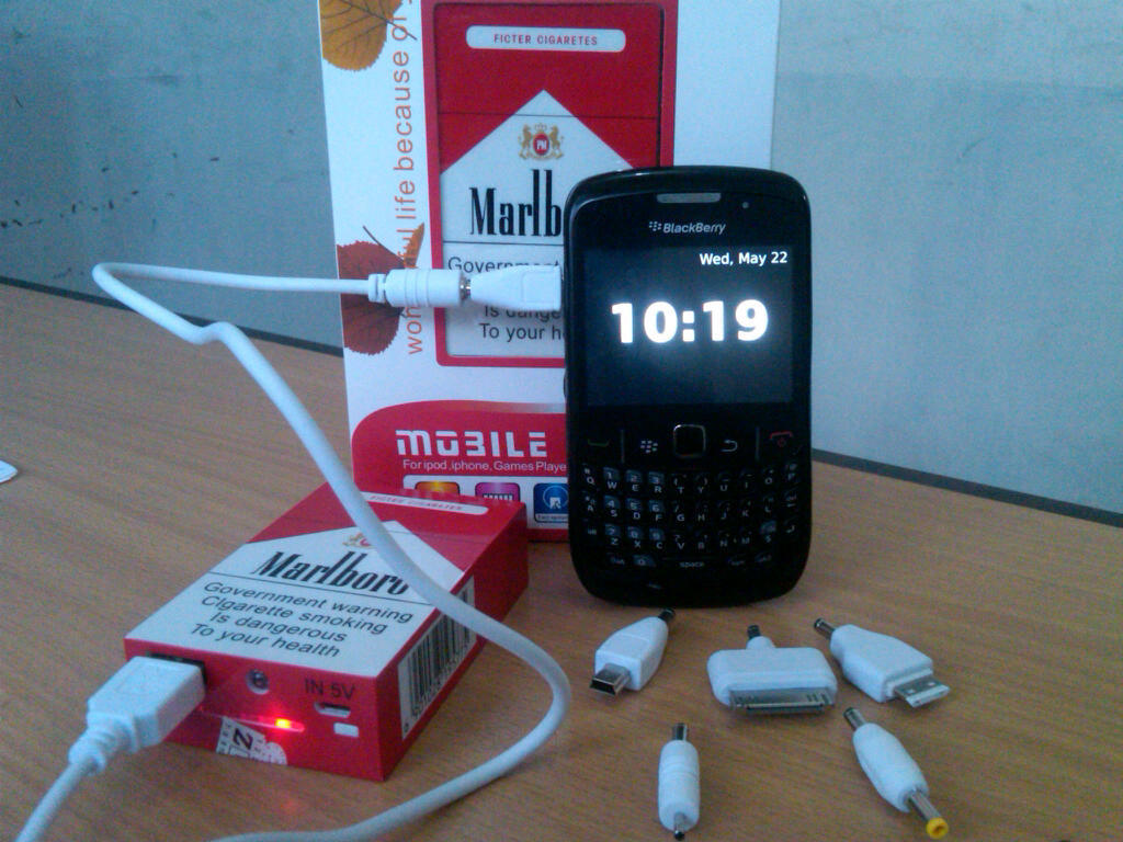 Power Bank motif Rokok -- harga bersahabat