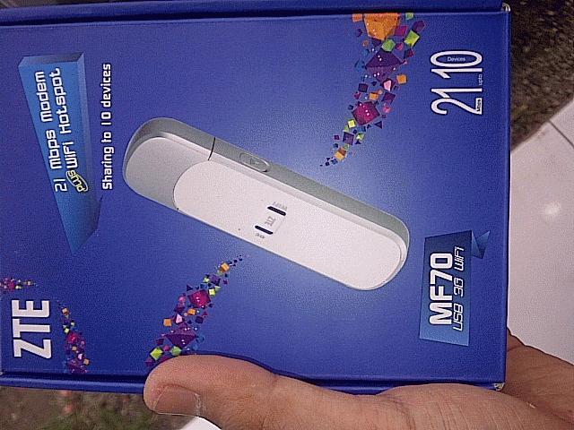 MIFI ZTE MF30 GSM modem + wifi