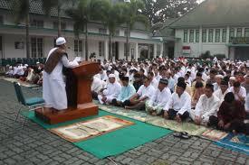 Tata Cara Sholat Idul Fitri Masuk Gan.........