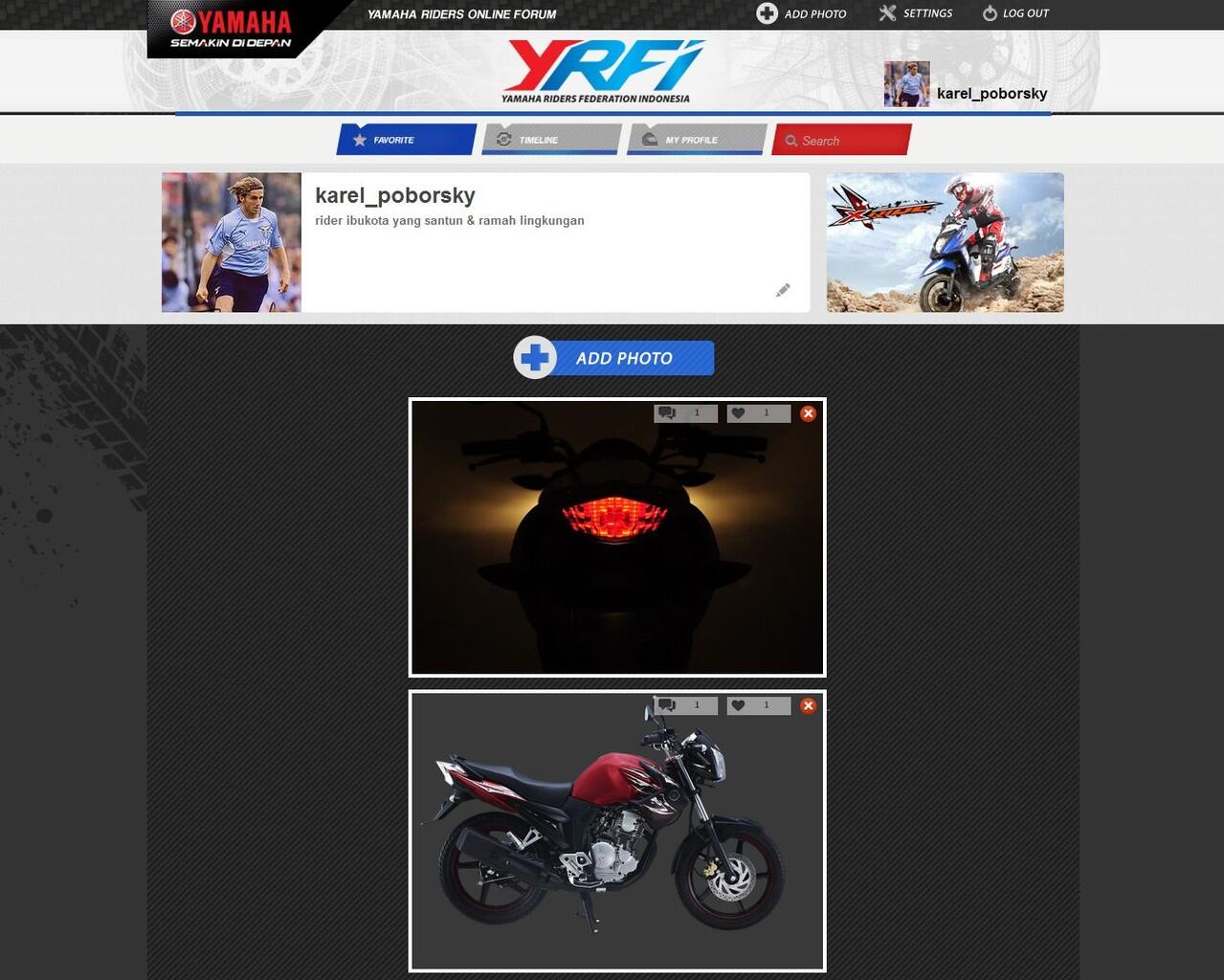 Socmed / Jejaring Sosial Khusus Buat Bikers (Made in Indonesia) - yrfi.com