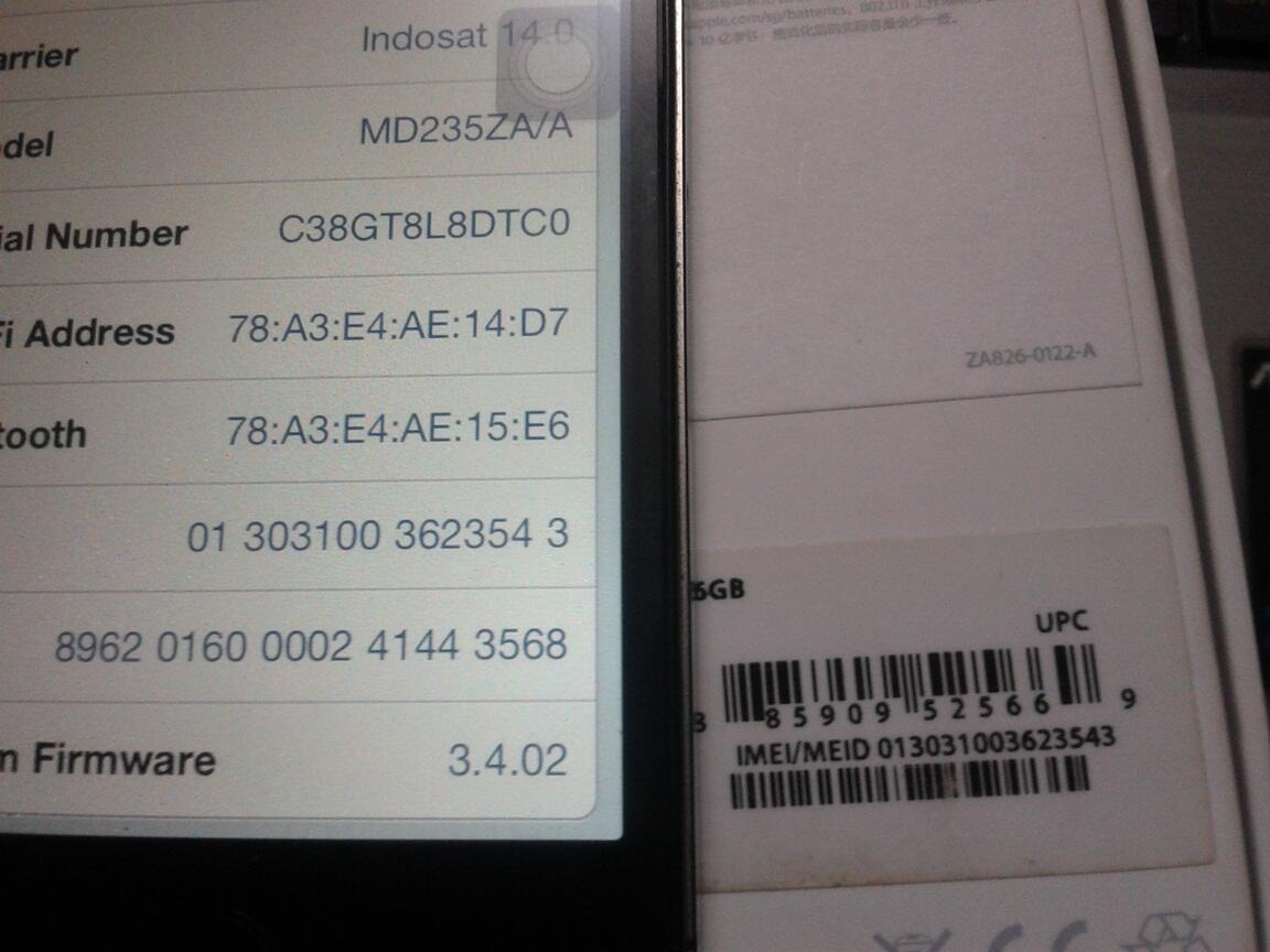IPHONE 4S 16GB GAN MULUS BERANI SAINGAN SAMA PAHA AURA KASIH