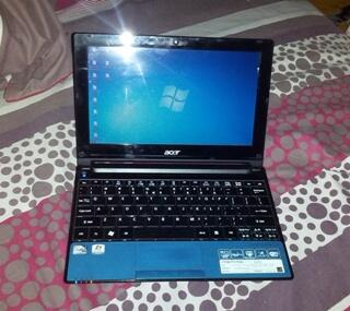 Aspire One N550 Dual-Core Win7 Original Like New Segel.
