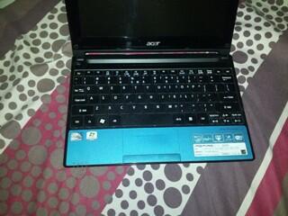 Aspire One N550 Dual-Core Win7 Original Like New Segel.