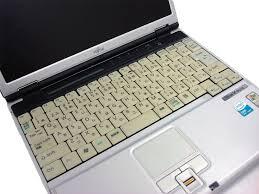 FUJITSU LIFEBOOK FMV B8230 CORE SOLO RAM 1GB HDD 60GB BODY 90%