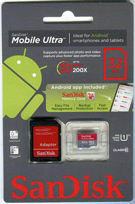 MICRO SD SANDISK CLASS 10 ALL NEW UHS ULTRA DELIVERY OK