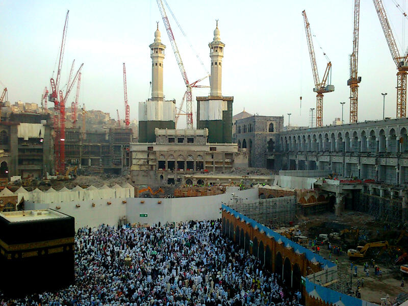 Yukk mengintip renovasi Masjidil Haram