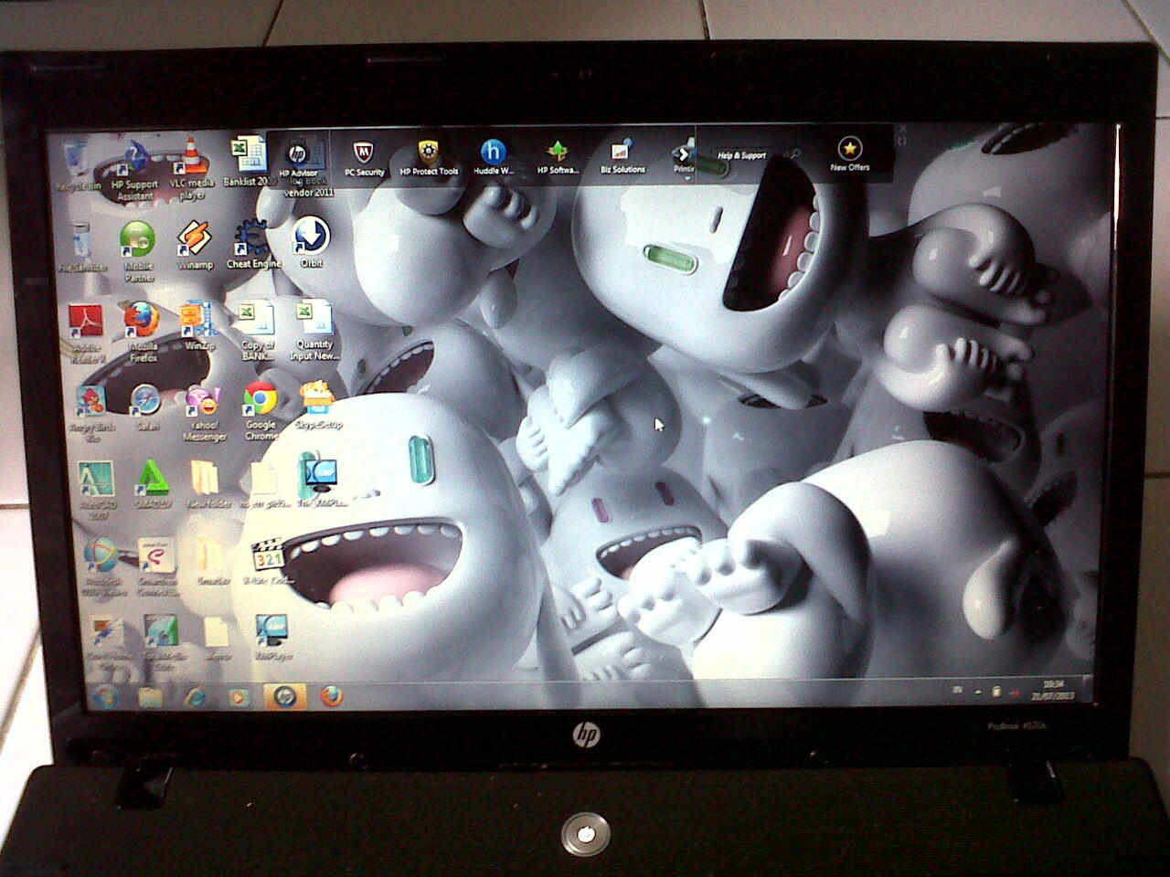 dijual cepat laptop HP Probook 4520s