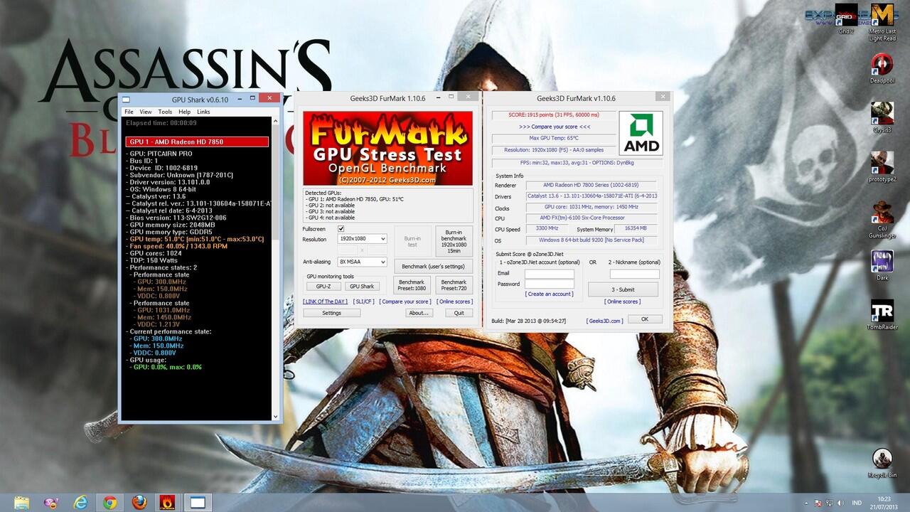 Konsultasi VGA Asus 650Ti 2048MB DDR5 Boost VS HIS Radeon HD 7850 2GB DDR5 ICEQ