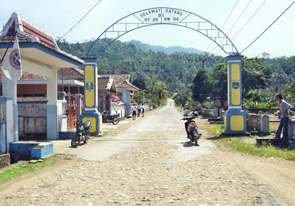 Desa pesisir kab.malang yang asri