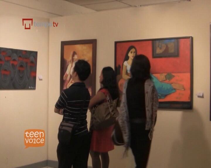 &quot;TempoTV&quot; Teen Voice -- Pameran Lukis dari India