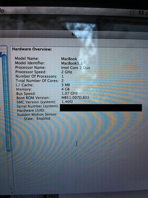 WTS : Macbook 5.1 Aluminium Unibody