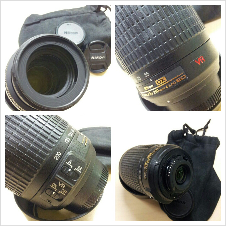 Lensa Nikkor 55-200mm 1:4-5.6G ED