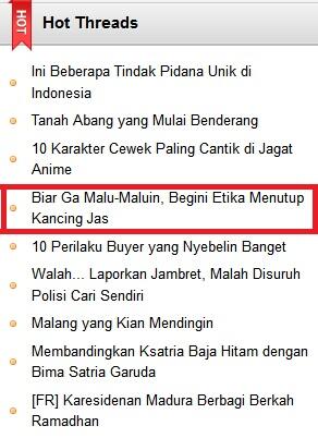 &#91;NAMBAH2 INFO GAN&#93; Etika Menutup Kancing Jas