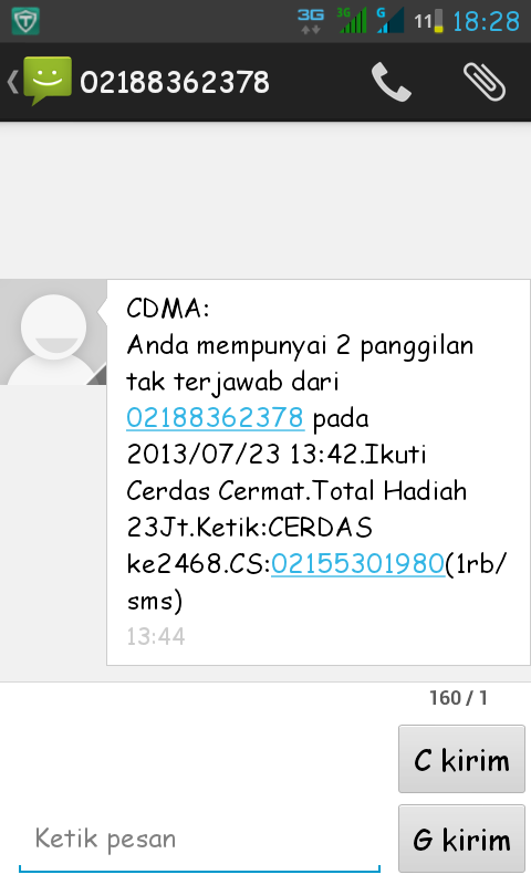 penipuan sms baru