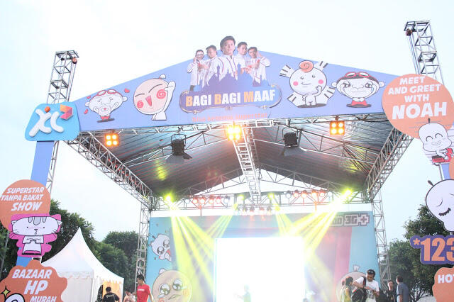 NOAH BAND @ XL Event Giant Bekasi