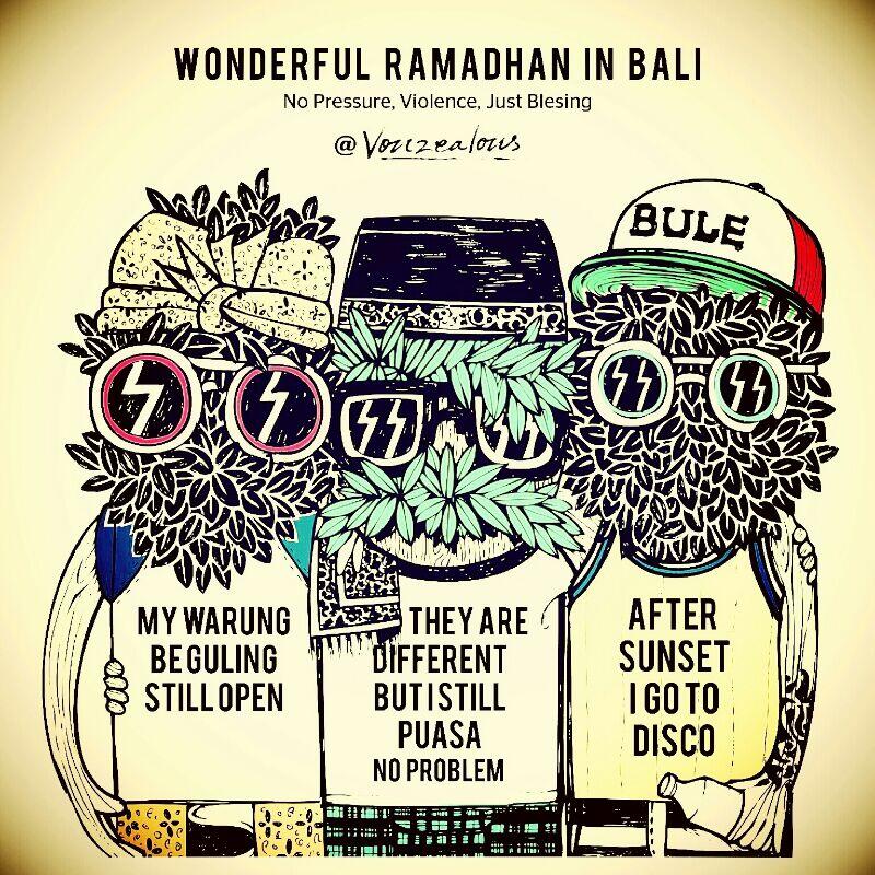 This Is What We Do In Bali On Ramadhan