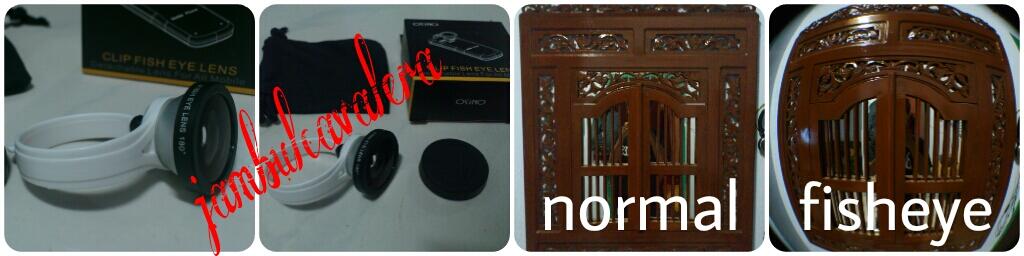 Lensa Fisheye Magnet, Fish Eye Clip, Wide Macro Osino Buat HP/Handphone