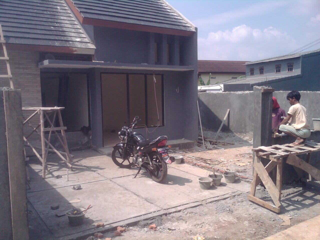 Rumah type 45/136 di depok yang asri dan nyaman seharga rumah type 36