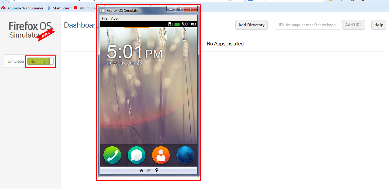 &#91;Tutorial&#93;Mencoba Firefox OS Simulator