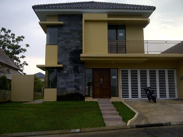 rumah siap huni di cluster favorit