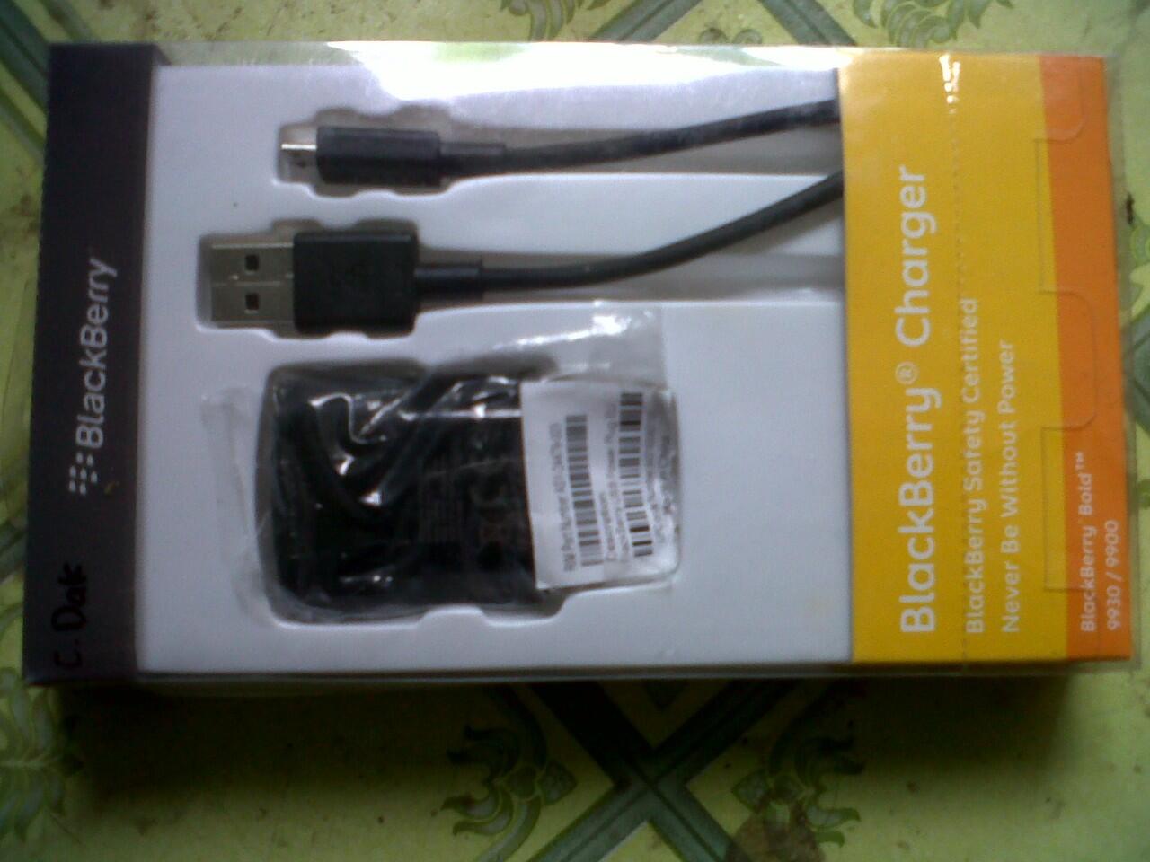 Jual Charger BlackBerry 100% Original (Solo-Jogja)