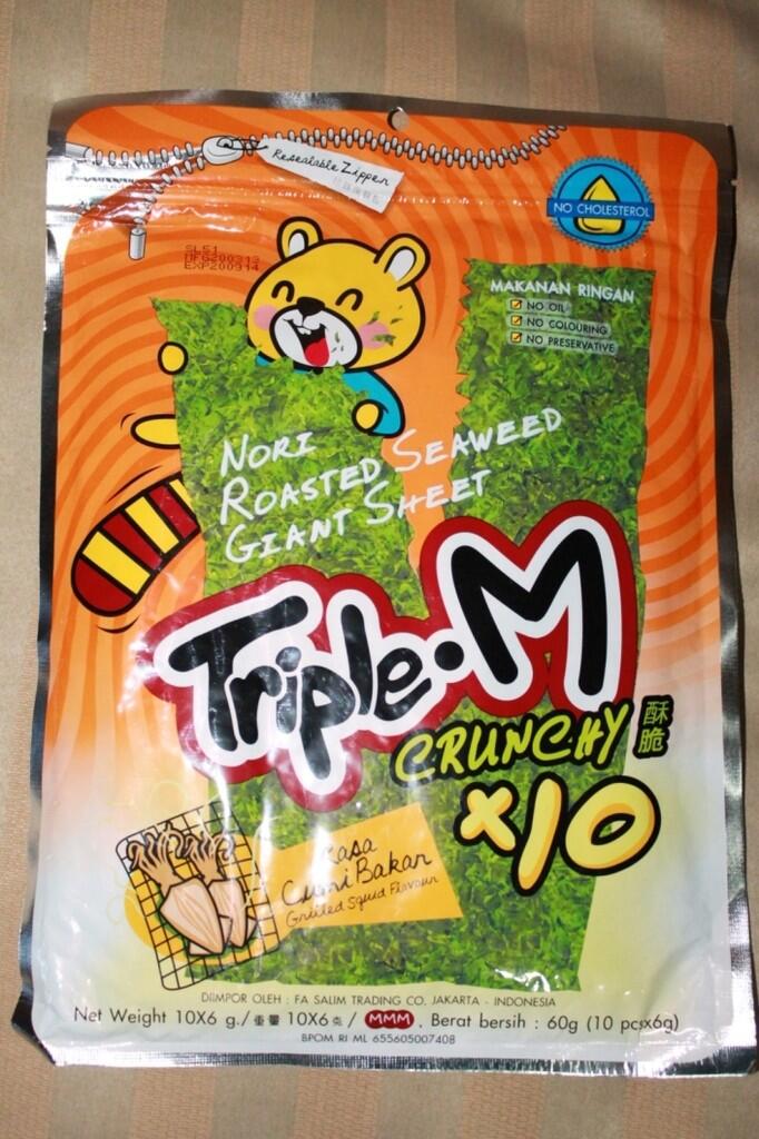&#91;NEW&#93; Triple - M Rumput Laut/Nori Makanan Rendah Kolesterol, Juhi - DAHFA juga ada..