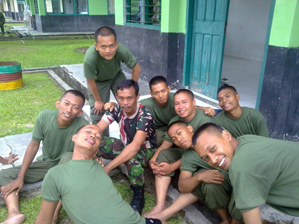 masa-masa ane ikut pendidikan semi militer gan...,(pic) ..,seru!!! gan..,