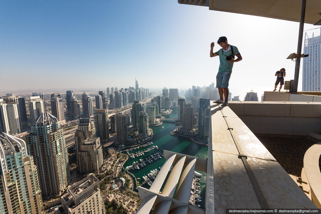 Vadim Makhorov, fotografer yang memotret keindahan kota Dubai dari ketinggian (+pics)