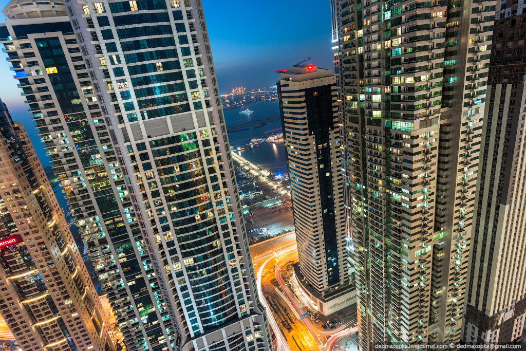 Vadim Makhorov, fotografer yang memotret keindahan kota Dubai dari ketinggian (+pics)