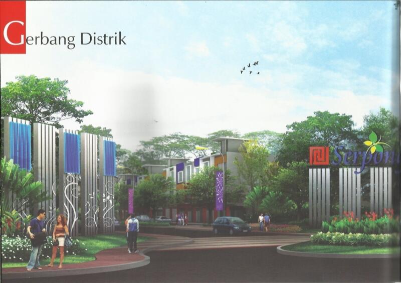Dipasarkab cluster TERBARU "De GARDEN" di kawasan hunian SERPONG JAYA