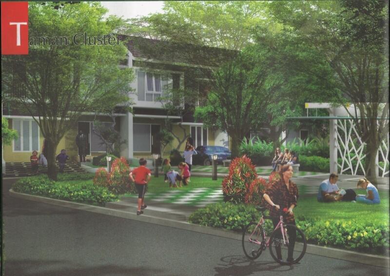 Dipasarkab cluster TERBARU "De GARDEN" di kawasan hunian SERPONG JAYA