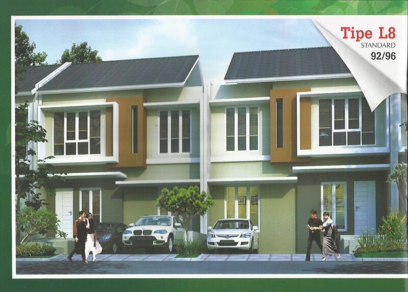 Dipasarkab cluster TERBARU "De GARDEN" di kawasan hunian SERPONG JAYA