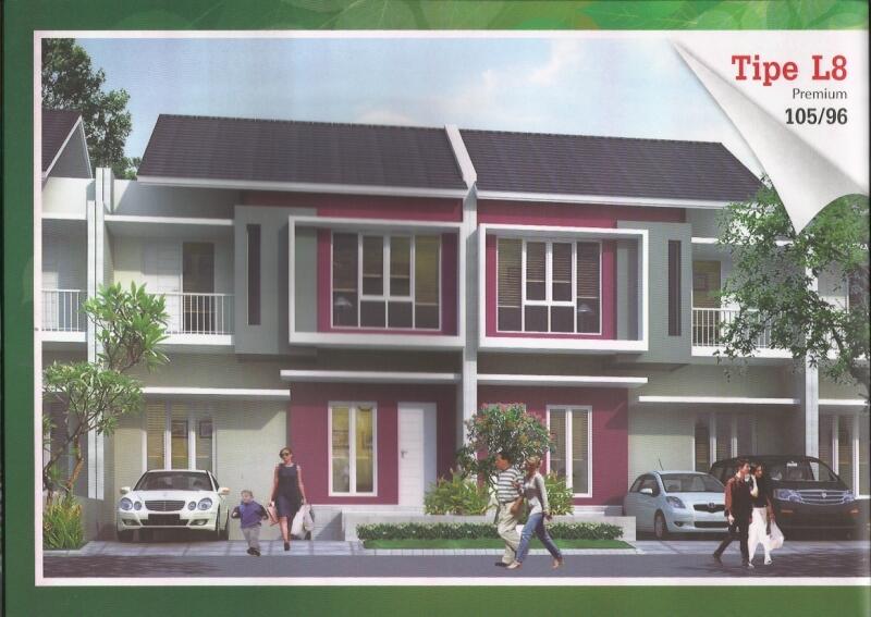 Dipasarkab cluster TERBARU "De GARDEN" di kawasan hunian SERPONG JAYA