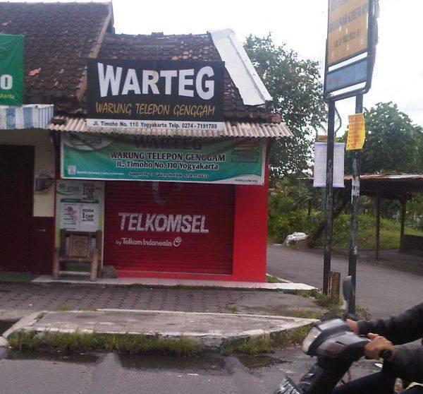 Karena warung tegal sudah terlalu mainstrem