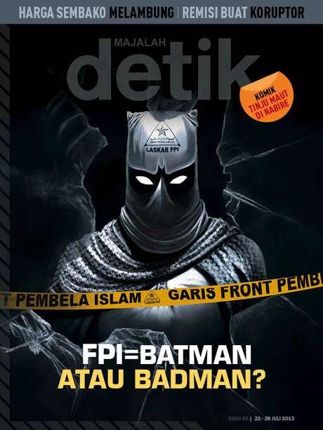 Munarman: FPI Dianggap Batman Itu Pujian Berbahaya