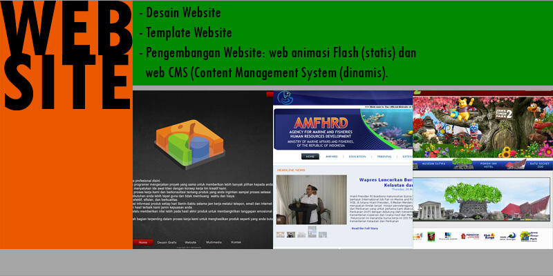 Desain Grafis, Website & Multimedia