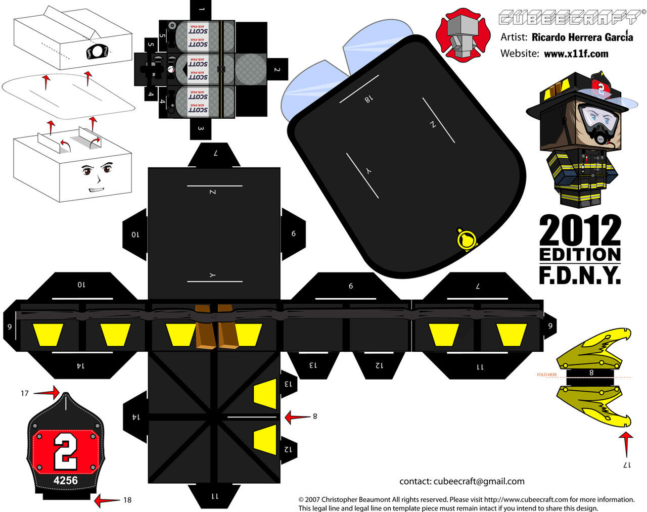 Cubee Craft, Download -&gt; Print -&gt; Lipet -&gt; Gunting &#91;WAJIB MASUK!&#93;