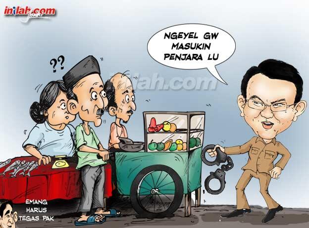 &#91;Jokowi-Ahok Cemen&#93; PKL Buka Lapak Lagi, Tanah Abang Macet Total