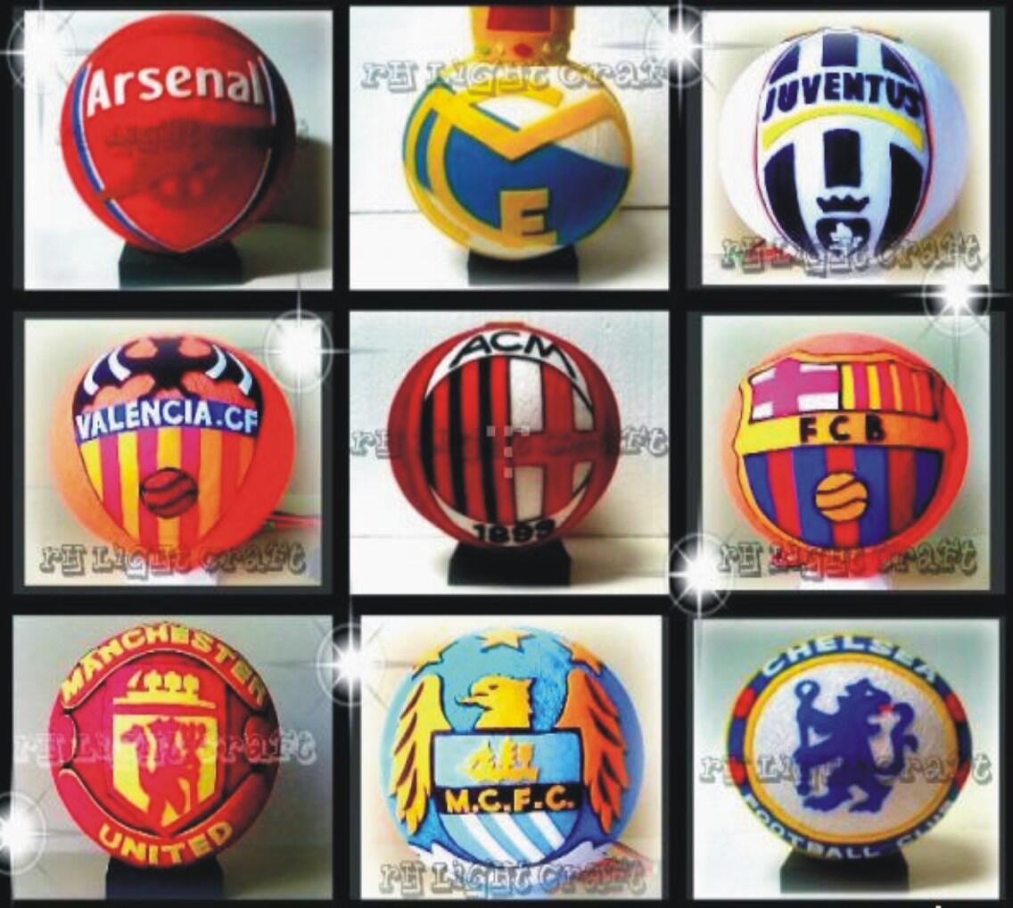 Terjual LAMPU MEJA MODEL KLUB BOLA KARTUN ATAU TULISAN KEREN KASKUS