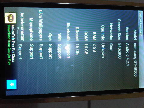 REPLIKA SAMSUNG S4