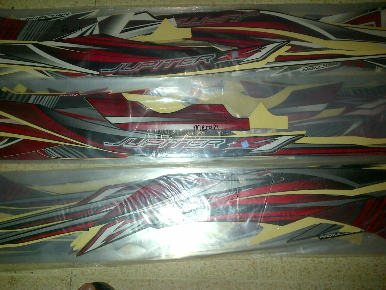 Cari Striping Stripping Sticker Sepeda Motor Model Orisinil